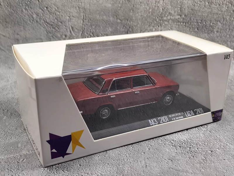1/43 Русская EVR43 BA3 ЛАДА 2101 Классическая Винтажная Коллекция Модель Игрушки Автомобиль Подарки