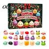 Christmas Advent Calendar Squeeze 2026, 24 Days Mini Dumpling Stocking Stuffer for Adults Figures Countdown Calendar, Stress Relief Sensory Toys Kids