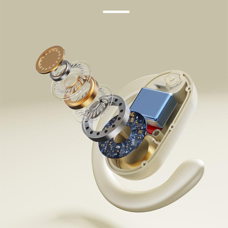 Наушники Earless OWS Bluetooth, спортивные наушники с длительным сроком службы и шумоподавлением