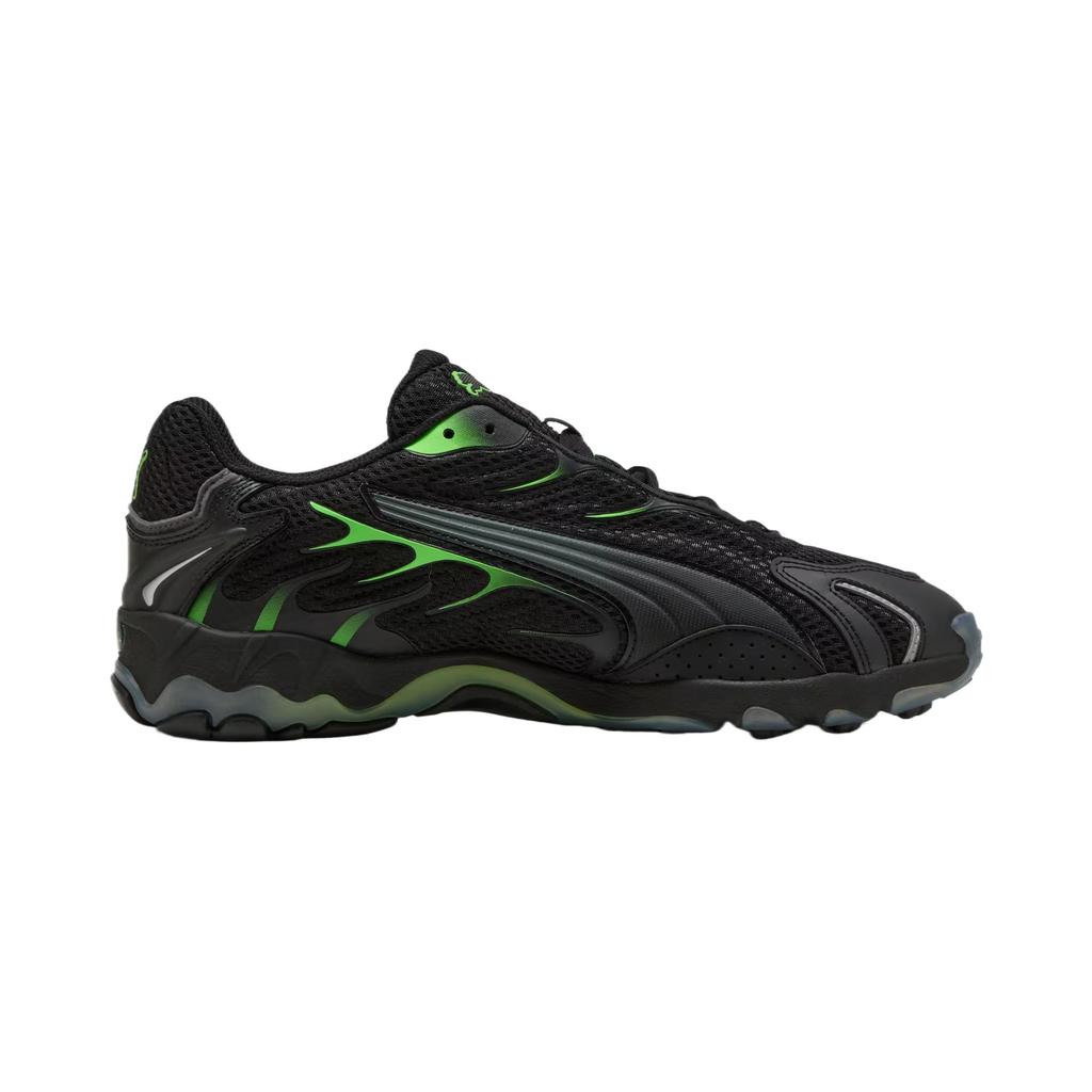 Puma Inhale Black Green Glare Unisex Sneakers 401560-01