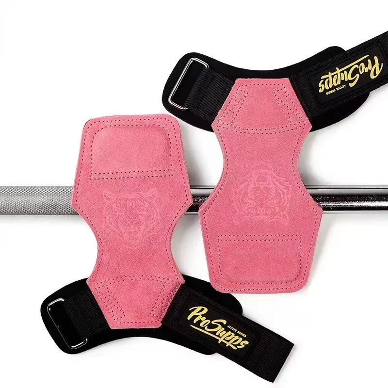 Cowhide Gloves for The Gym Weight Lifting Training Crossfit Fitness Workout Palm Protector Horizontal Bar Wrist Support 1