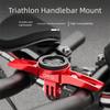 Aluminum Zinc Zinc Alloy Bicycle TT Bar Stopwatch Holder Multifunctional Bicycle Sports Camera Base Sports