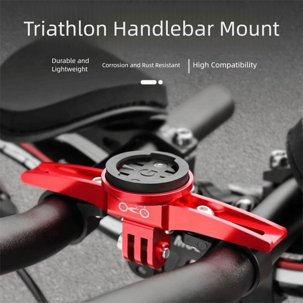 Aluminum Zinc Zinc Alloy TT Handlebar Computer Mount Bicycle Sports Camera Base Bicycle Accessories
