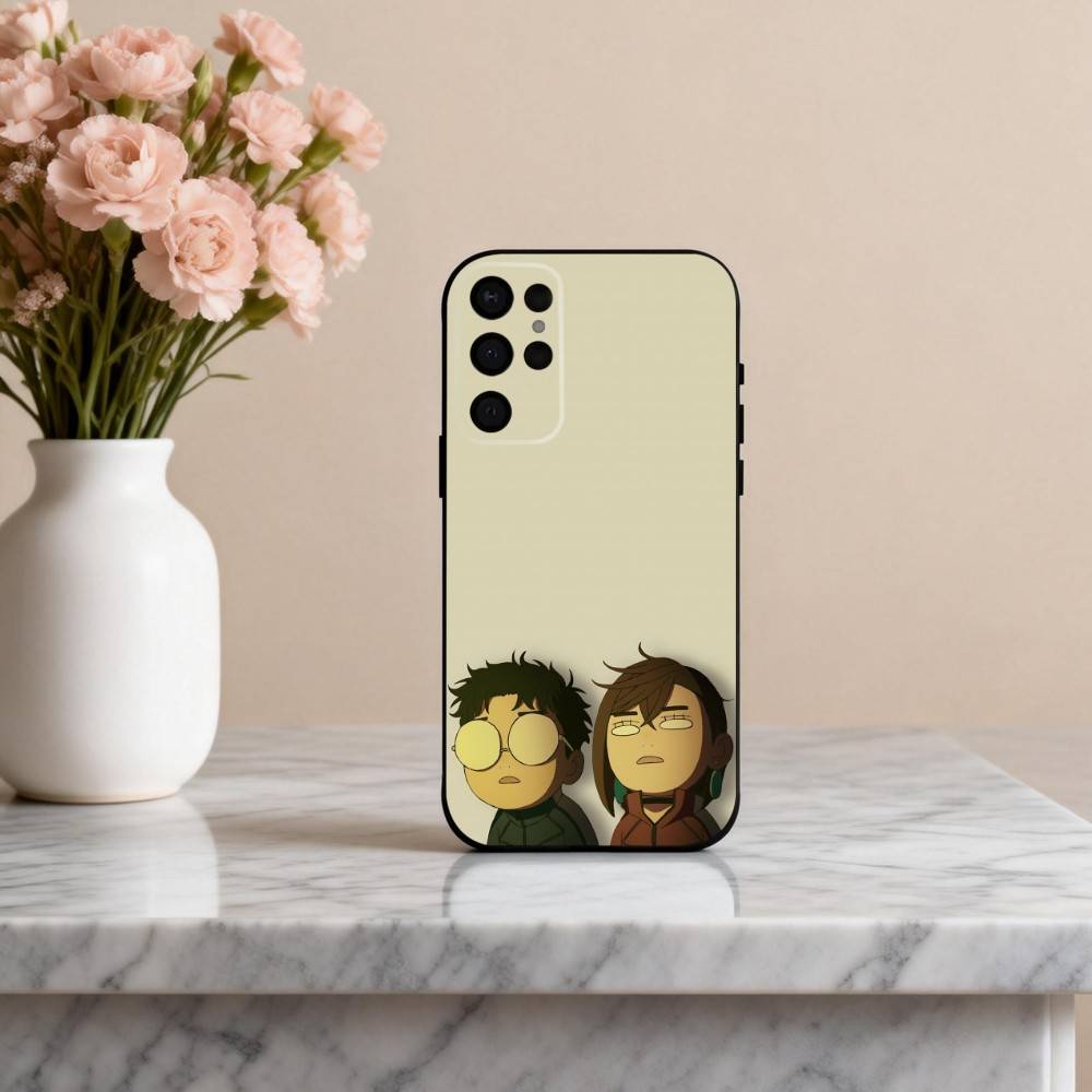 Web Manga D-DAN DA-A DAN-N Phone Case For Samsung S25,S24,S21,S22,S23,S30,Ultra,S20,Plus,Others Soft Black Case