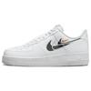 Air Force 1 Low "Multi Swoosh" White Black Sneakers FN7807-100