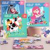 Магнитная Монтессори-головоломка: Образовательная игрушка 3-в-1 для детей от 0 до 6 лет