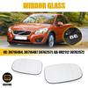 Зеркальное стекло Левое RH с подкладкой Подходит для Volvo C30 S40 S60 V50 2007-2010 2011 V