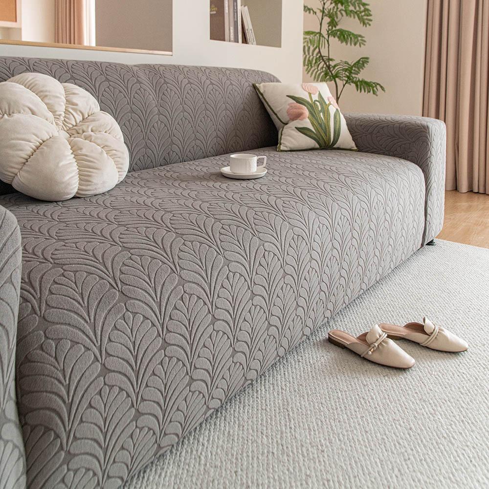 Jacquard Sofa Covers for Living Room Anti Slip Couch Cover Pet Friendly Sofa Slipcover Washable Furniture Protector for Kids
