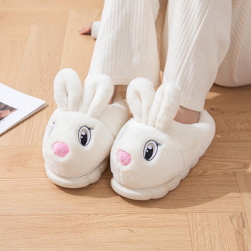 Уютные осенне-зимние плюшевые тапочки в виде животных - Супермягкий флис, Толстые и теплые