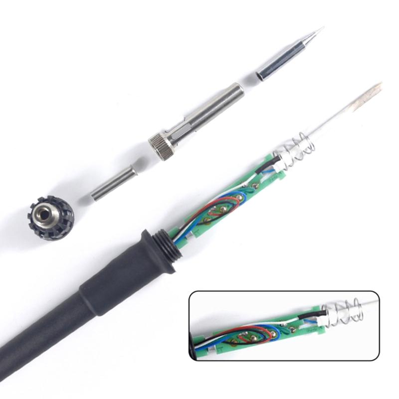 Замена ручки паяльника для GORDAK 968D 968A 968 952 952A 952B 868A 868D 868 936A 938A 8586D Пайка для переработки