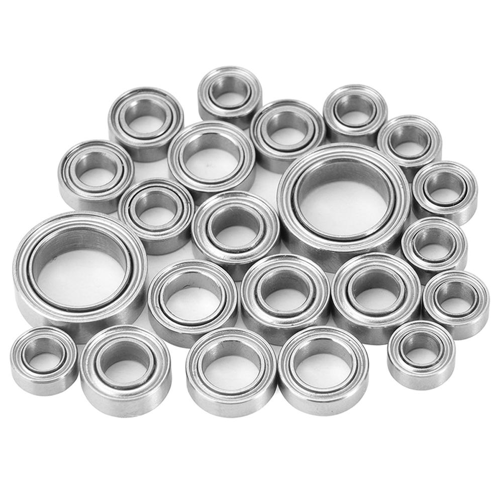 22 шт. комплект подшипников ступицы колеса с герметичным подшипником для модернизации радиоуправляемой машины, детали, аксессуары для TRX4-M Bronco Defender 1/18 RC Crawler Car