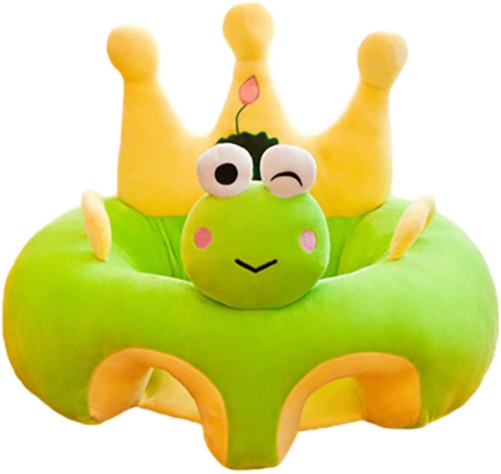 Детский чехол на стул, чехол для дивана в форме милого животного, обучающий чехол на сиденье, плюшевый чехол для игрушек, портативный хлопковый чехол для обучения мультяшному ребенку, без наполнителя, хлопковый чехол на стул