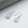 Moonstone Gemstone Earring, Handmade Earring, Dangle Earring, 925 Sterling Silver, Birthstone Earring, Silver Jewelry