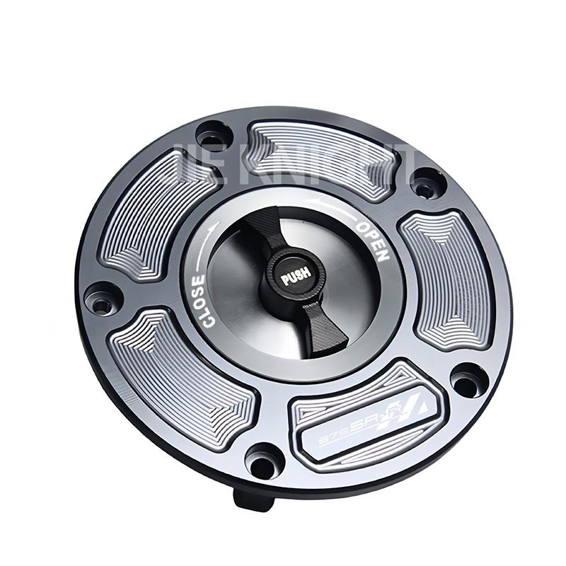 For CFMOTO 675SRR 675SR-R 675 SR-R SR-R675 2025 2024 Motorcycle CNC Aluminum Quick Removal Tank Cover Fuel oil Cover Accessories