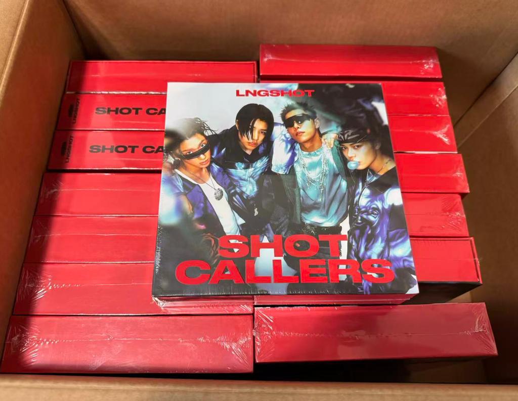 Фактический товар) Longshot нераспечатанный альбом SHOT CALLERS стандартный Б/У