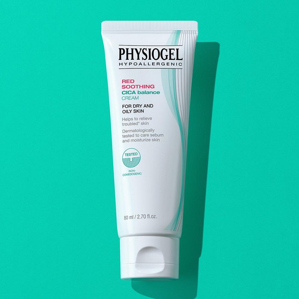 [Physiogel] Успокаивающий крем с цика-комплексом Red Soothing Cica Balance, 80 мл, 1 шт.