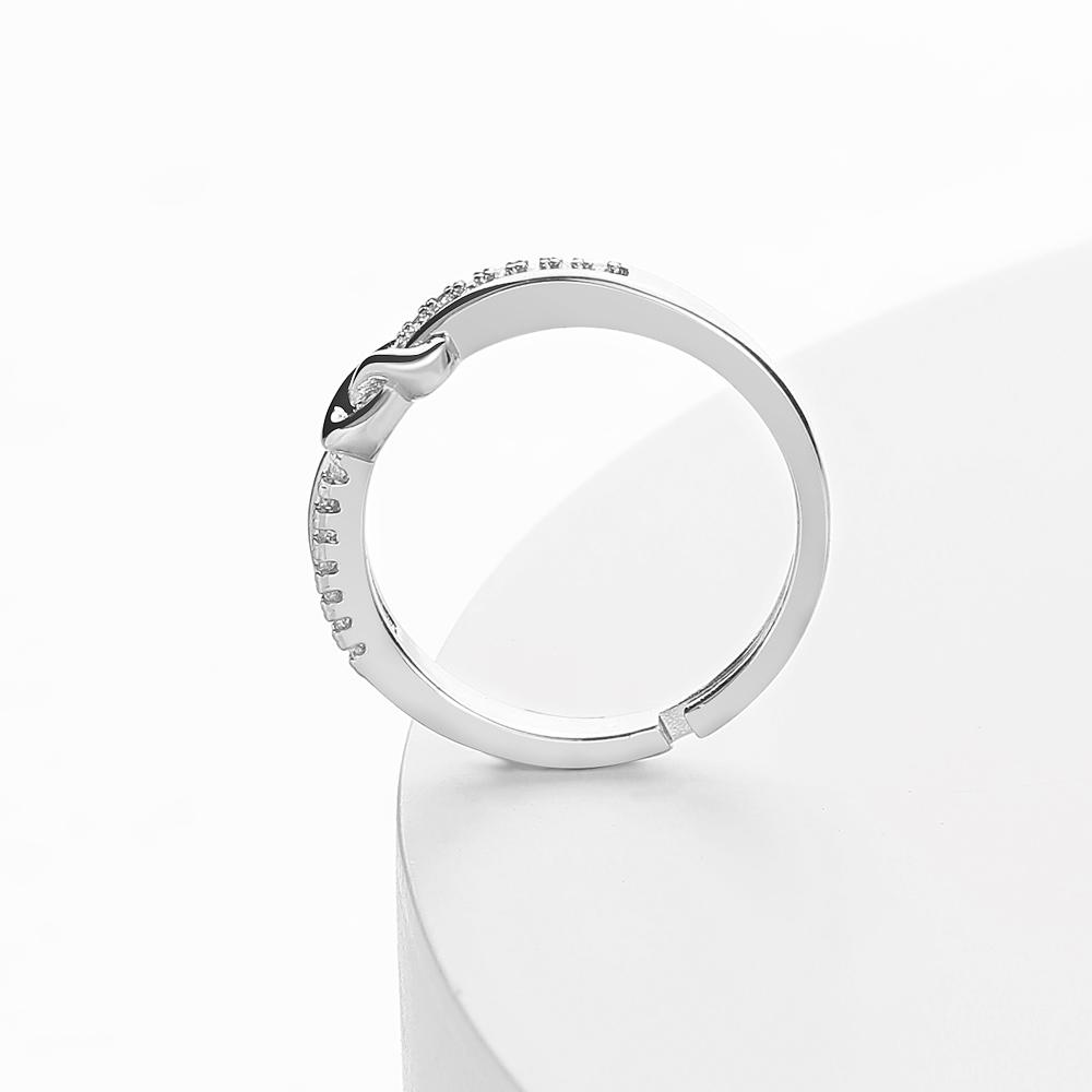 1999 Новая мода для девочек, кольцо для подруги, открытое кольцо, кольцо с гравировкой, кольцо с узлом, изысканные ювелирные изделия, комплект для пары, кольцо