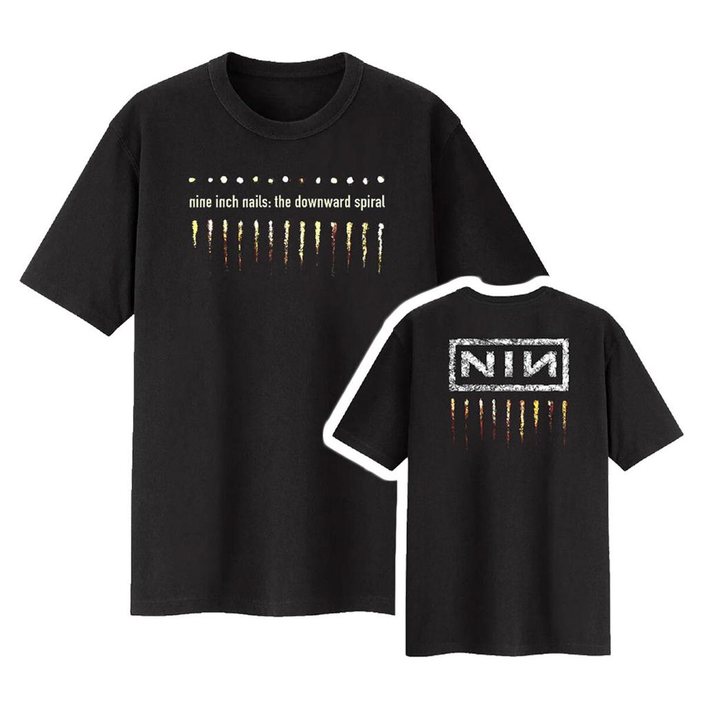 Футболка Nine Inch Nails NIN Downward Spiral Band, официальная, новая, черная.