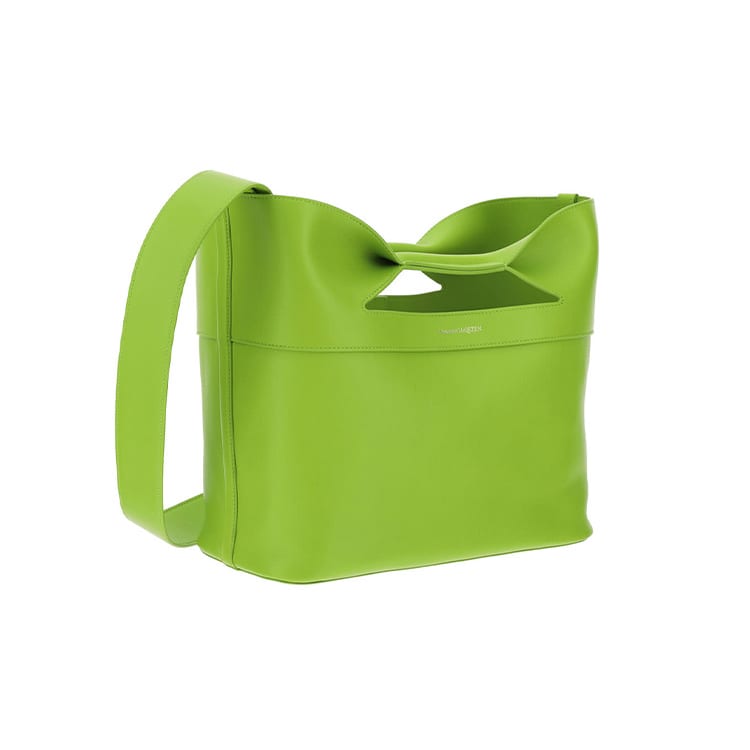 Alexander McQueen Calfskin Crossbody Handbag Women's Green 709566-1BLCA-3510