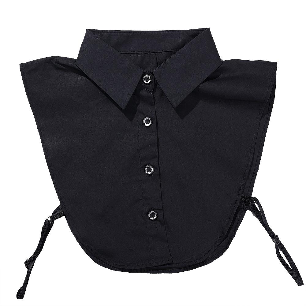 Cotton Fake Collar Decoration Blouse Detachable Shirt Collar Women Sweater False Collars Lapel Top Women Apparel Accessories