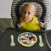 Divided Design 3 Grids Children Dishes Kids Feeding Bowls  Toddle Training Tableware