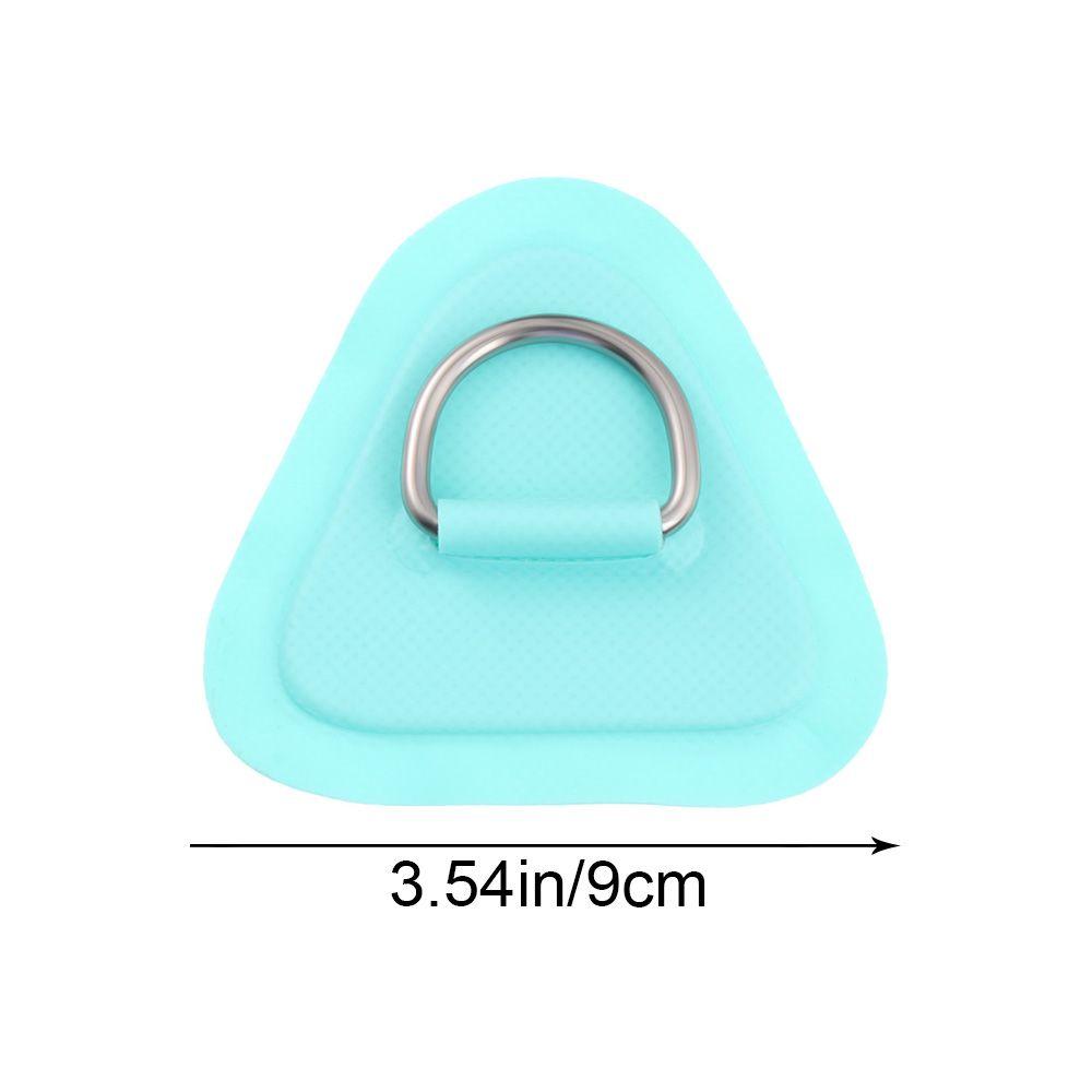 PVC Pad Triangle D Ring Pad/Patch Raft Dinghy Inflatable Boat Patch Kayak Surfboard SUP Tie Down