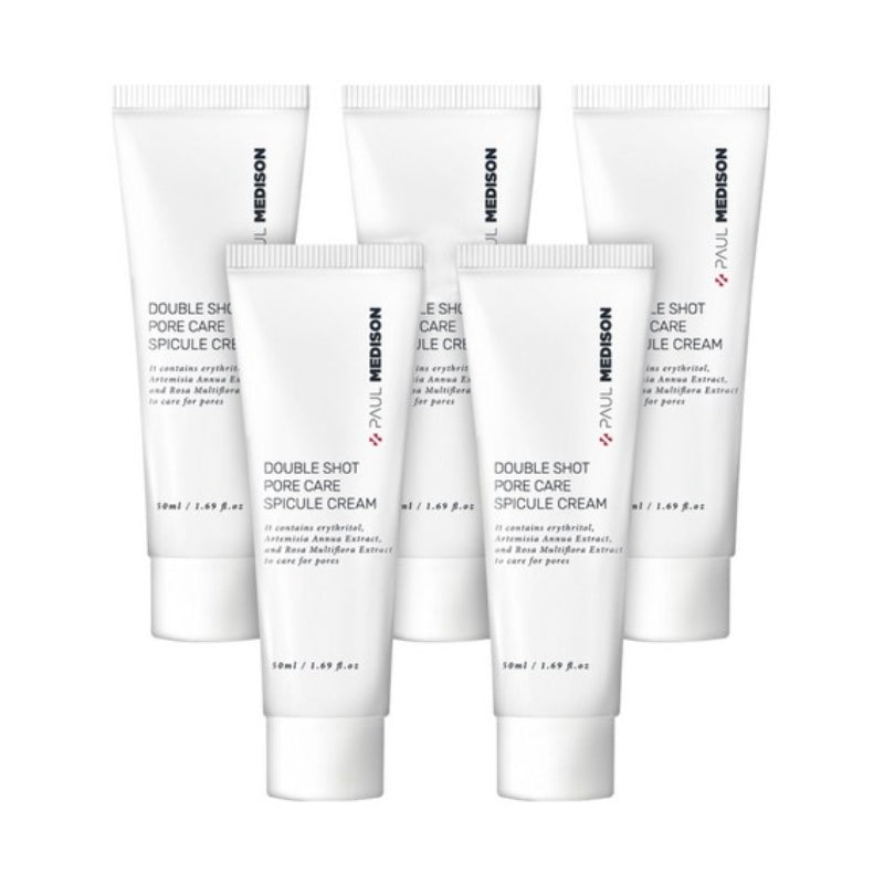 Paul Medison Double Shot Pore Care Spicule Cream 50мл*3шт/5шт