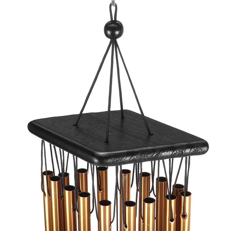 Large 16 Tubes Windchime Chapel Bells Wind Chimes Outdoor Garden Home Decor