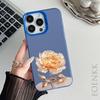 Роскошный защитный чехол Lotus Flower Anti-Drop для iPhone 16 Pro Max 15 14 13 12 11 Pro XR XS X 7 8 Plus с защитным покрытием для объектива