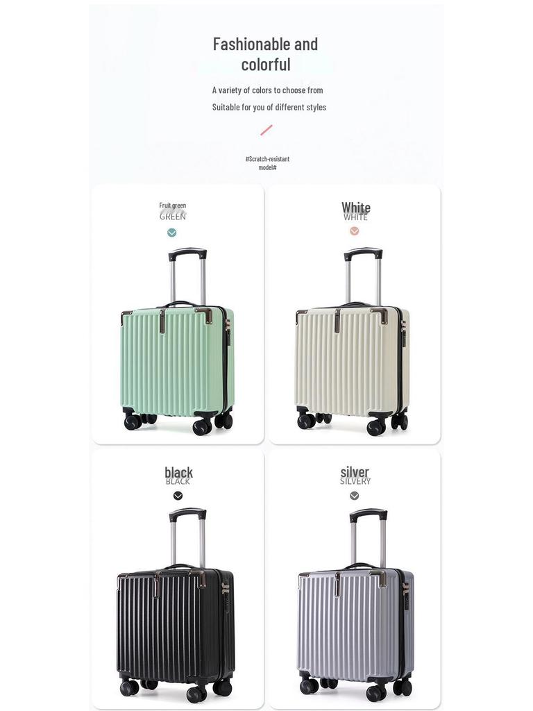 20-дюймовый многофункциональный модный чемодан-тележка с универсальными колесами