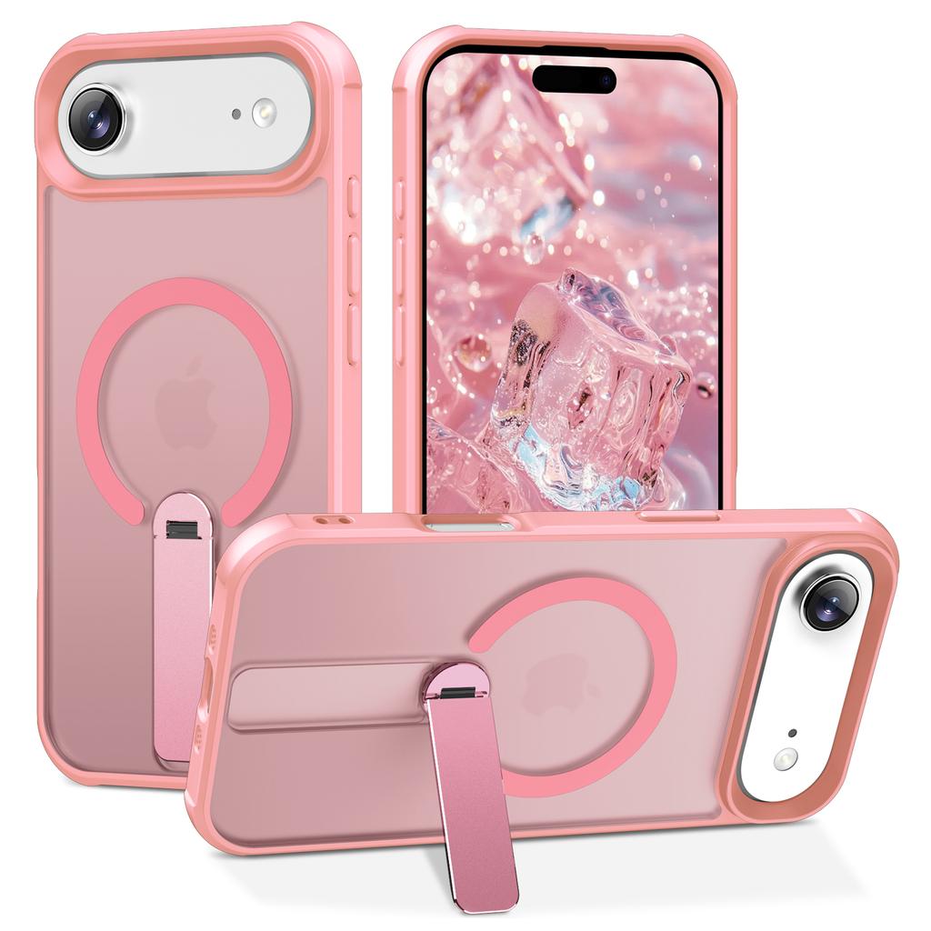 For iPhone Air Case Compatible with MagSafe Kickstand TPU+PC Drop Protection Phone Cover