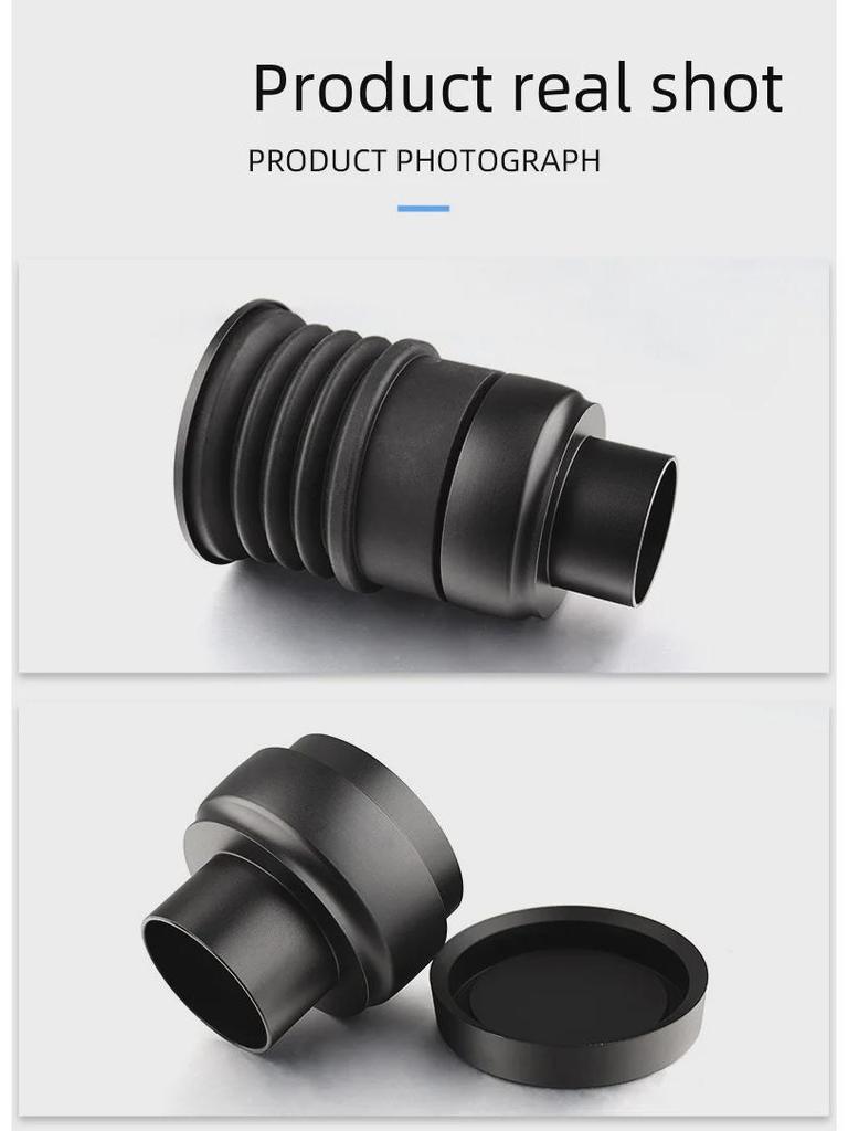 ECM Silicone Coffee Machine with Residual Bean and Powder Removal Grinder