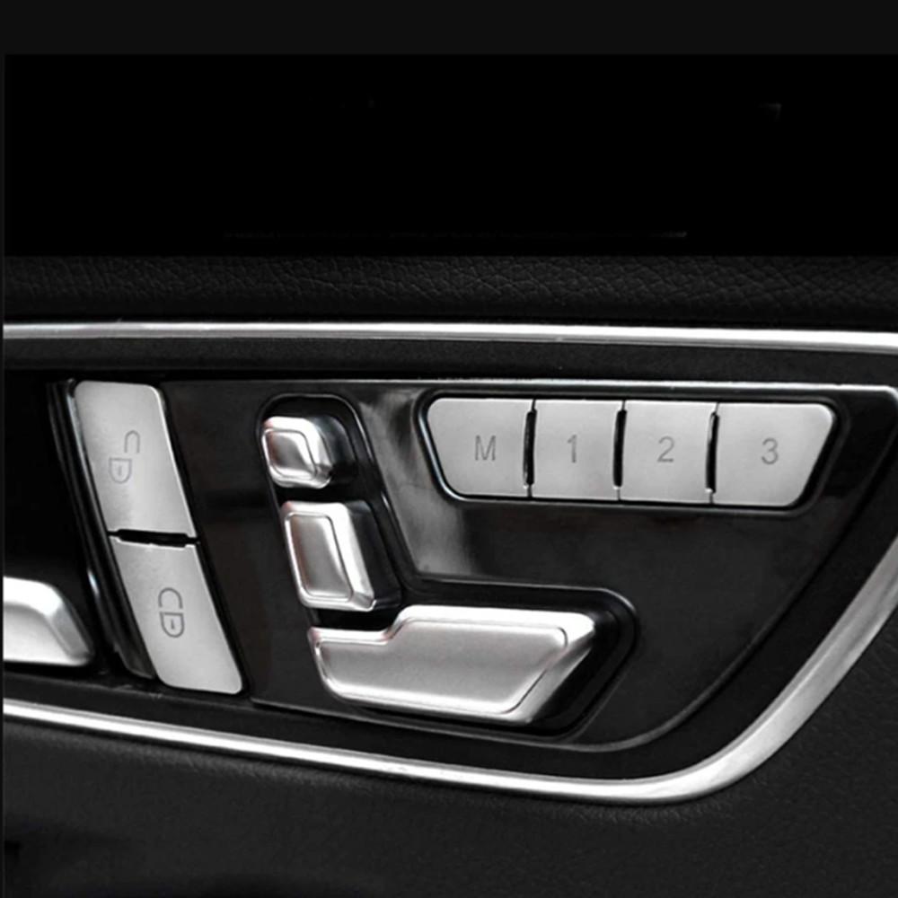Для Benz ABCE CLA GLA ML GL GLK GLE Класс автомобиля Дверь Сиденье Память Регулировка стеклоподъемника Руль Кнопка Переключатель Отделка Наклейки
