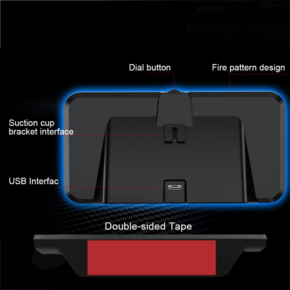 С сигнализацией усталости от вождения при превышении скорости, проекционный дисплей G10, универсальный светодиодный дисплей HUD, проектор на лобовое стекло, одометр, GPS-спидометр