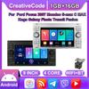 2 DIN Android Car Radio Multimedia Player Stereo For Ford Focus 2007 Mondeo S-max C MAX Kuga Galaxy Fiesta Transit Fusion Navi BT GPS Wifi 1+16GB