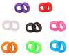 Scissor Ring Scissors Finger Hole Adjustment Ring Silicone 8 Colors 16 Pieces Set for Trimmers Thinning Scissors Professional Hair Cut Hairdressers,