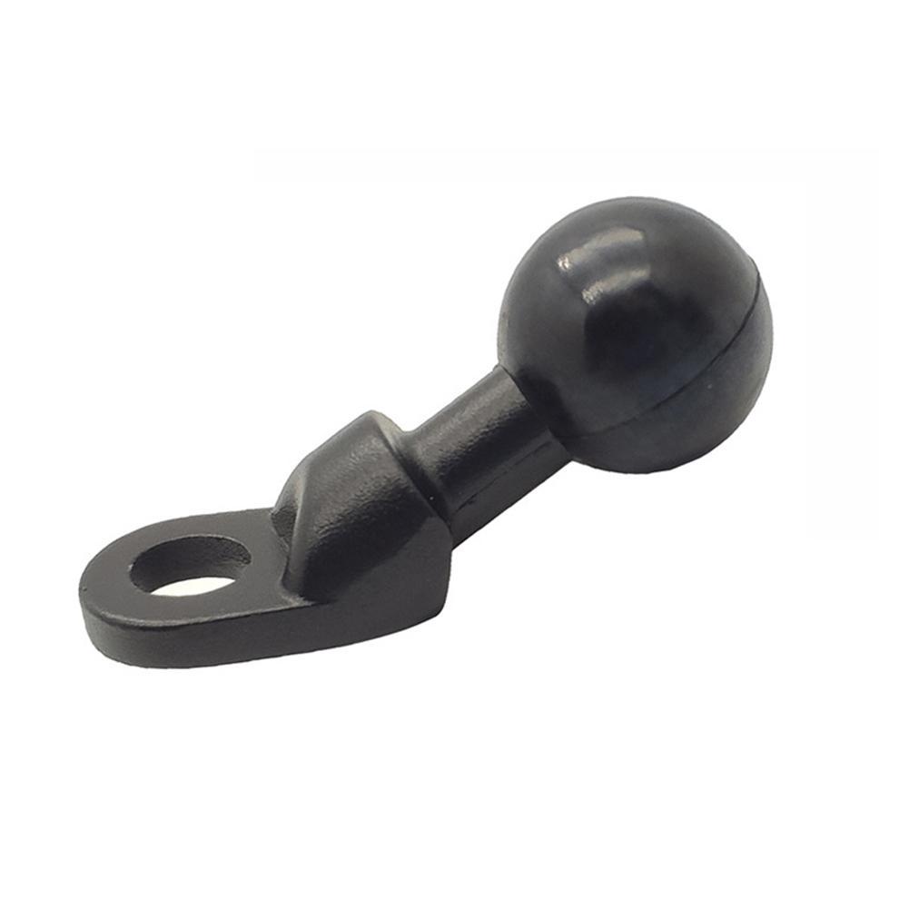 Motorcycle Angled Base W/ 10mm Hole 1'' Ball Head Adapter For Garmin GPS Work Mounts for RAM Fo W4P3