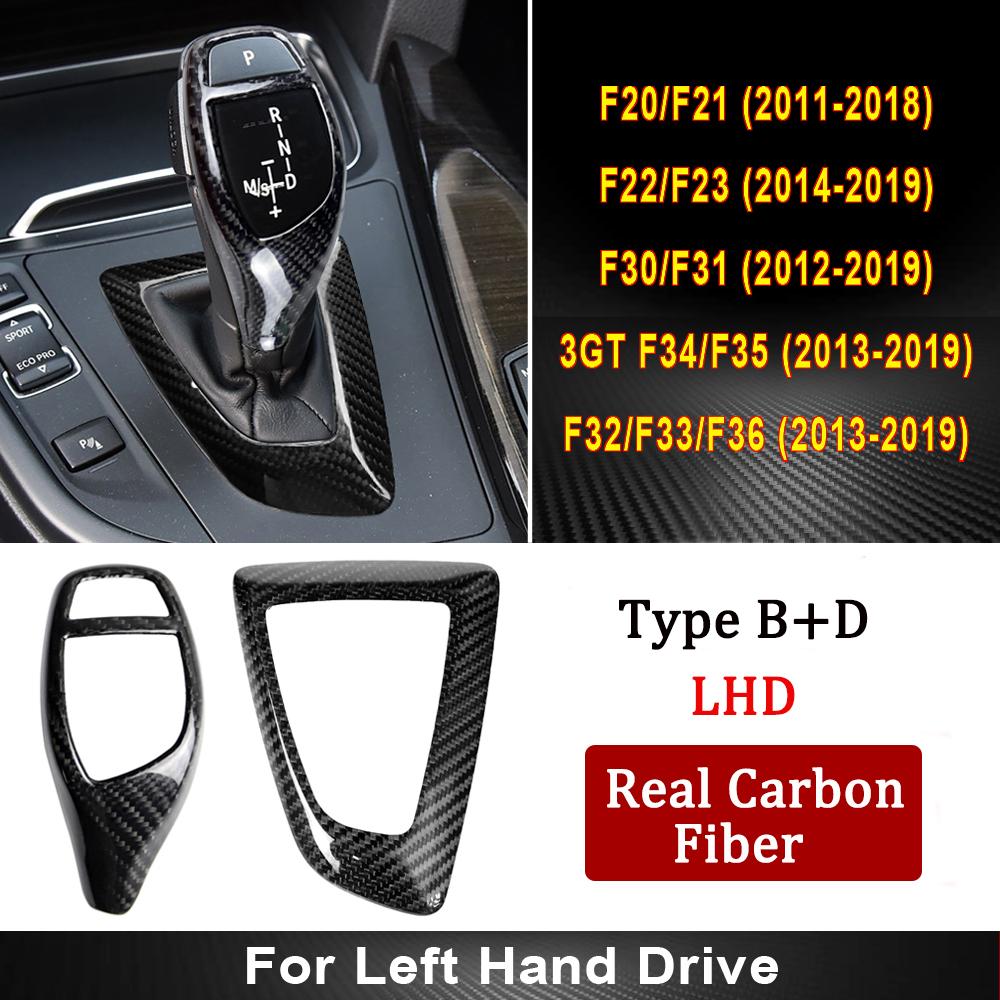 Carbon Fiber Gear Shift Collar for BMW F30 F10 F15 F07 F20 F21 F22 F32 F34 F35 5GT