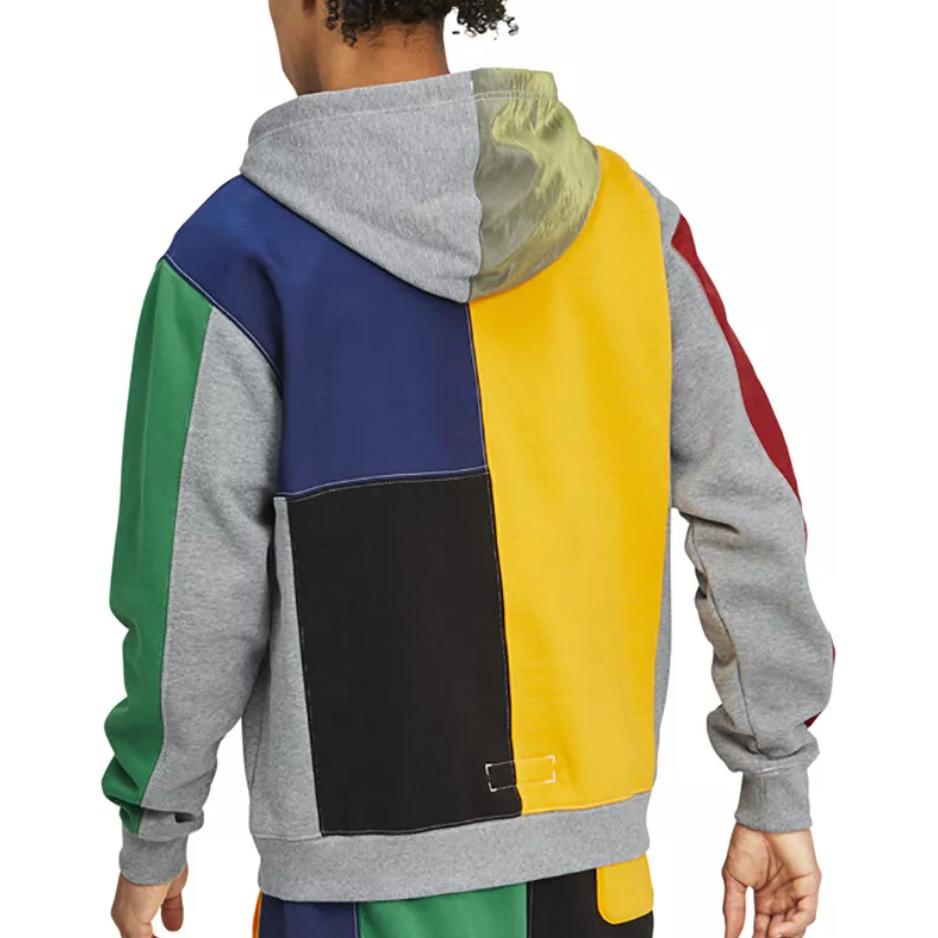 Puma Signature Spliced Sports Knit Hoodie Men Tops Multicolor 532086-01