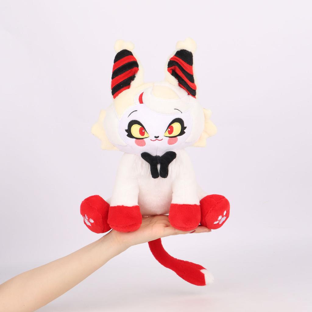 Hazbin Hotel Hell Inn Fan Cat Плюшевая кукла Мультфильм Аниме Кукла