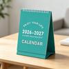 Monthly Planner Mini Desktop Calendar Portable Memo Planner Standing Desk Calendar  Desk Decoration