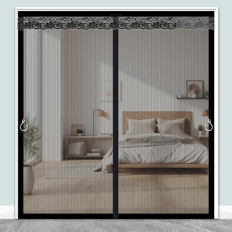 Сильная магнитная сетка на дверь, москитная сетка, противомоскитная сетка для двери, сетка от насекомых, автоматическое закрытие, летняя сетка от комаров и насекомых