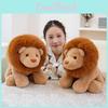 Cartoon Lion Plush Toy For Children Soft Sleep Companion Festival Doll Gift