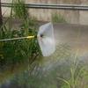 Windproof Spray Nozzle Wind Shield Transparent Power Sprayer Windproof Cover  Gardening