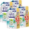 В Lenor Super Deodorizing 1WEEK Softener Fresh Green Refill x 4 пакета [Продается коробка] [Большая емкость] 2100 мл