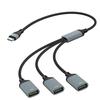 Концентратор USB Type C Многопортовый адаптер-разветвитель OTG Передача данных 3/2 порта USB Питание Зарядка Концентратор Кабель Разъем Адаптер