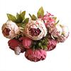8Pcs Artificial Peony Realistic Easy To Use Vintage Artificial Peony Bouquet for Garden