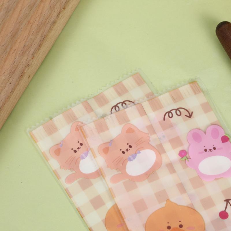 100 шт. пищевые пакеты для мороженого одноразовые пластиковые защитные чехлы для хранения мороженого с рисунком мешок для упаковки мороженого своими руками