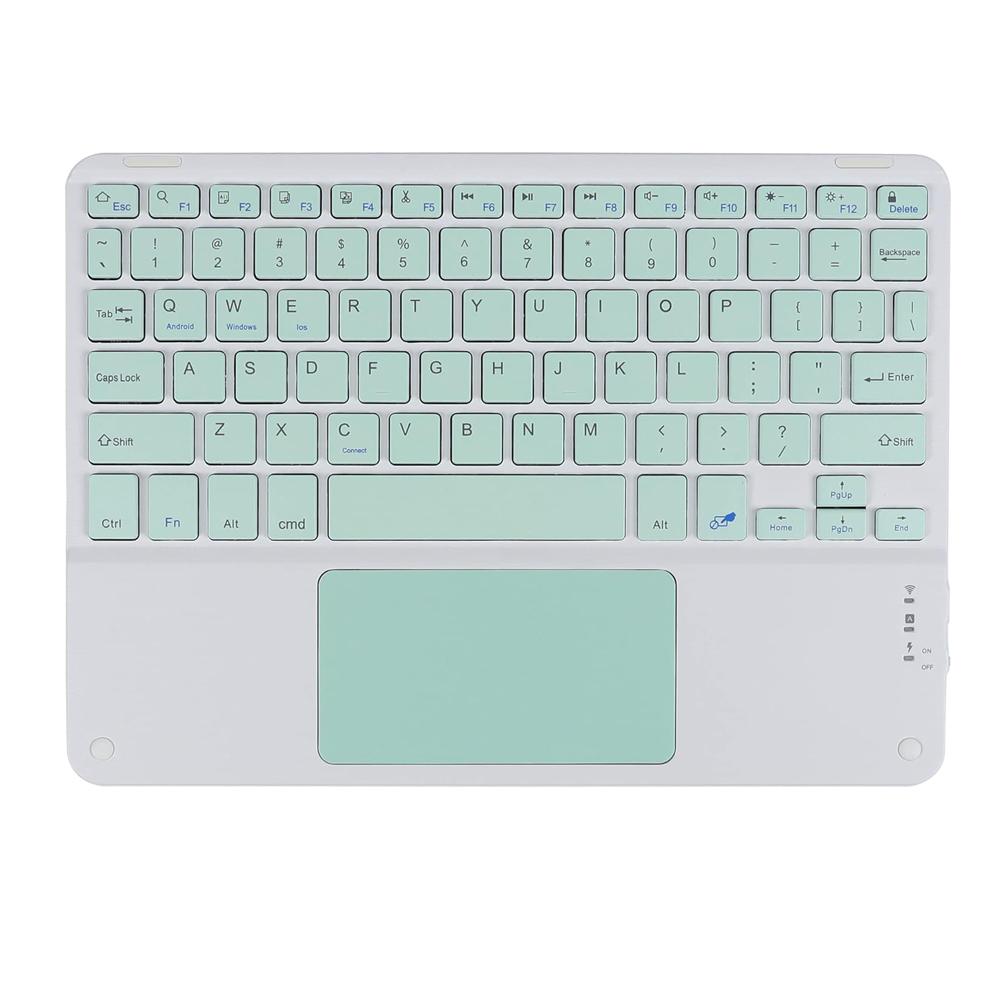 Stock ROHS Certified Custom Russian Keyboard 78 Keys Slim bluetooth Keyboard with Touchpad for Tablet