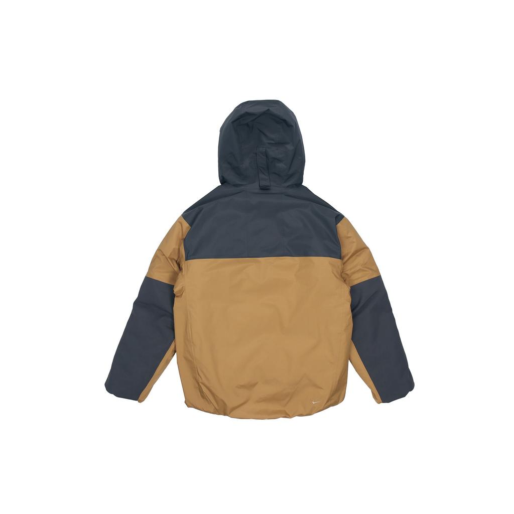 Nike Водонепроницаемая хлопковая куртка ACG Series 4th Horseman, зимнее издание, мужская верхняя одежда, черный, желтый, CV0638-060